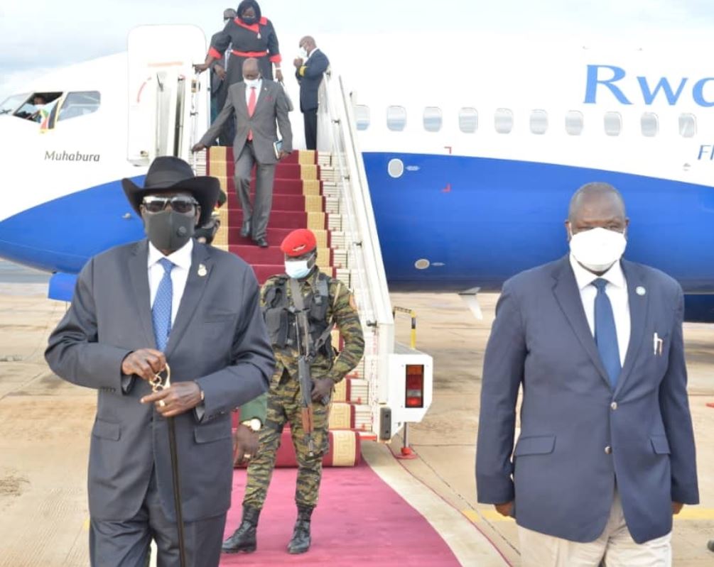 President Kiir jets back from ‘low-key’ South Africa trip