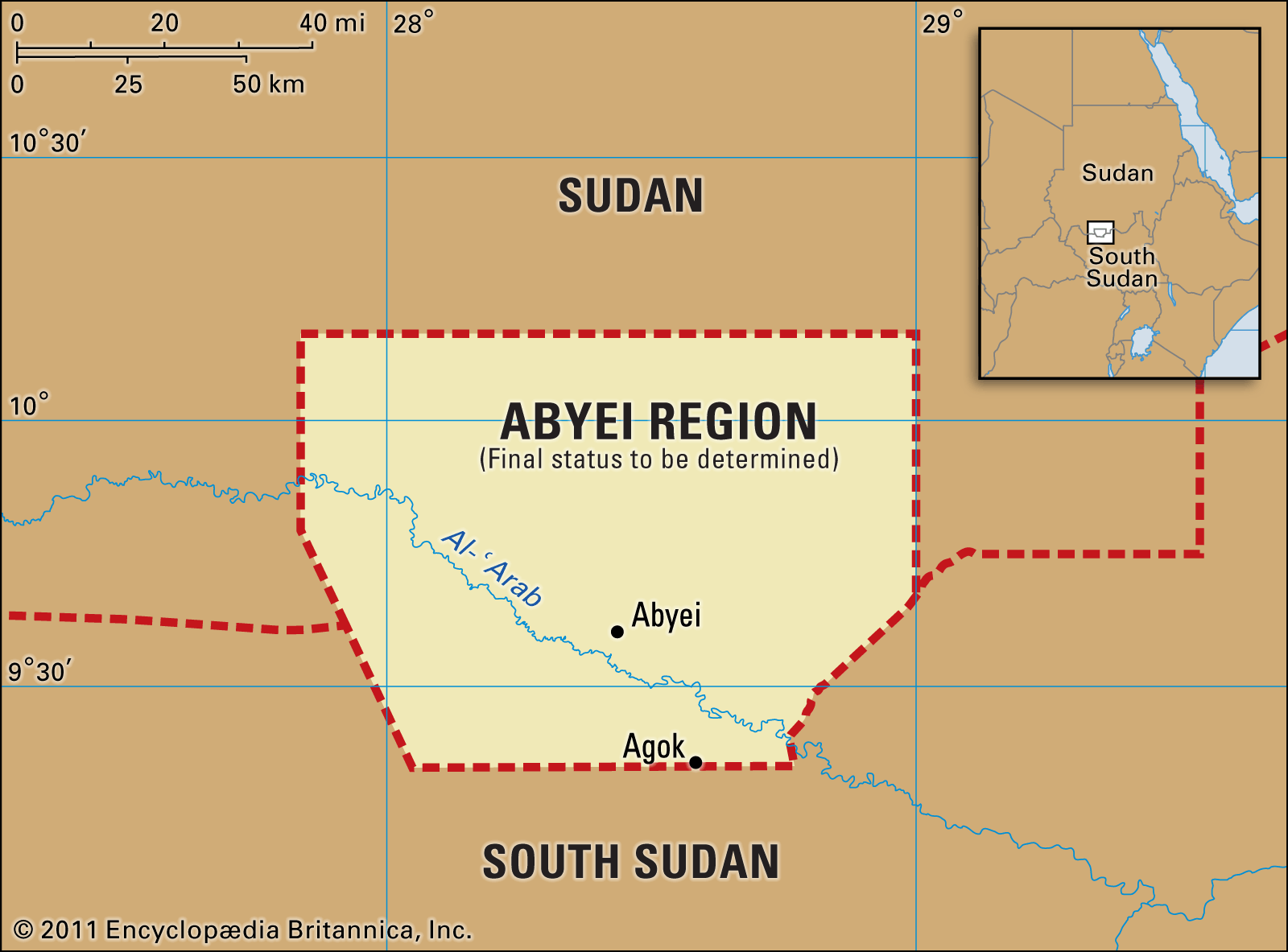 Five people killed in Abyei