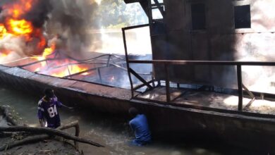 Malakal-bound boat catches fire in Juba
