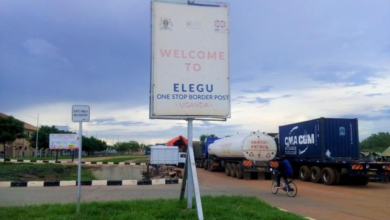 Trucks pile up at Elegu over highway insecurity fears