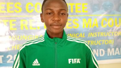 South Sudan’s youngest football referee feted