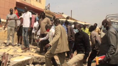 Building collapses, kills two people in Juba