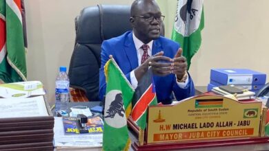 Mayor Allah-Jabu punches Juba motorists on the face