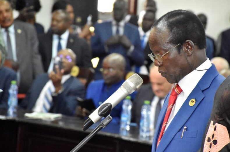 Dr Igga calls for poll preparation as SPLM state officials sworn in