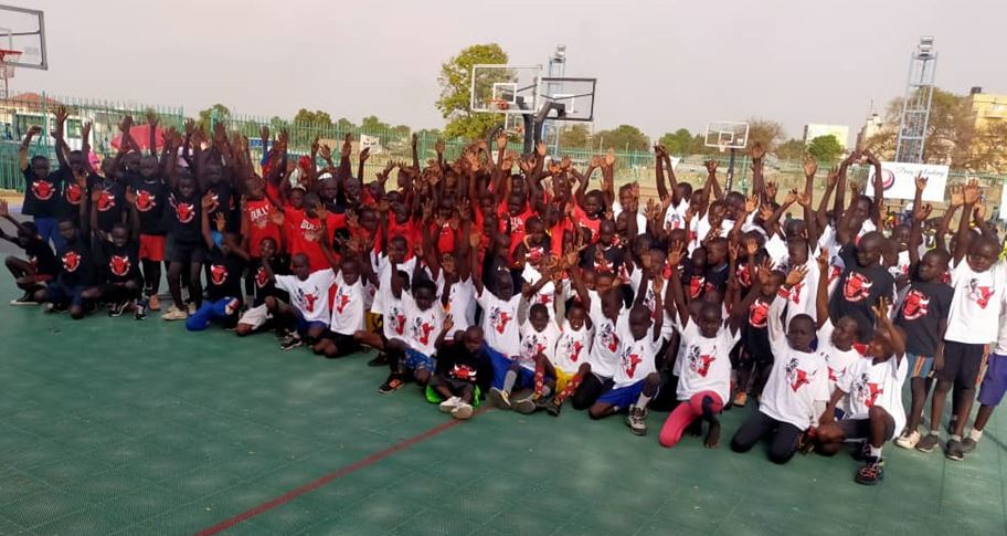 Over 100 kids participate in Mini Basketball Camp