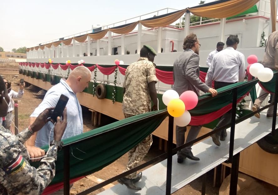 Juba welcomes first barge to boost transport