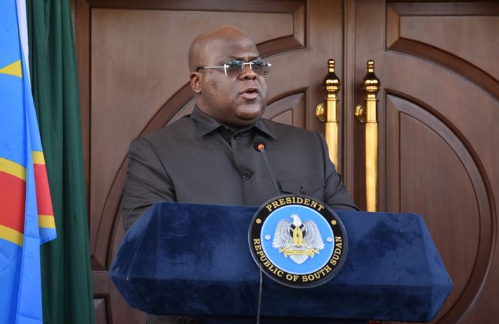 <strong>Tshisekedi joins Kiir in mobilising AU to overturn arms embargo</strong>