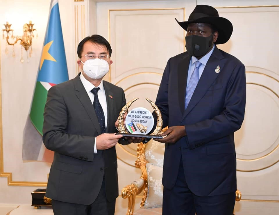 Ambassador Hua assures Kiir of China’s support