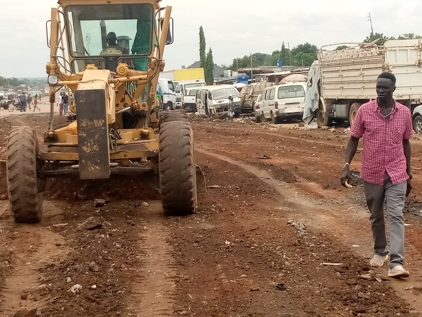 Construction of Gudele II bus park commences