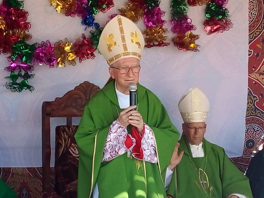 Cardinal Parolin delivers message to Bentiu IDPs