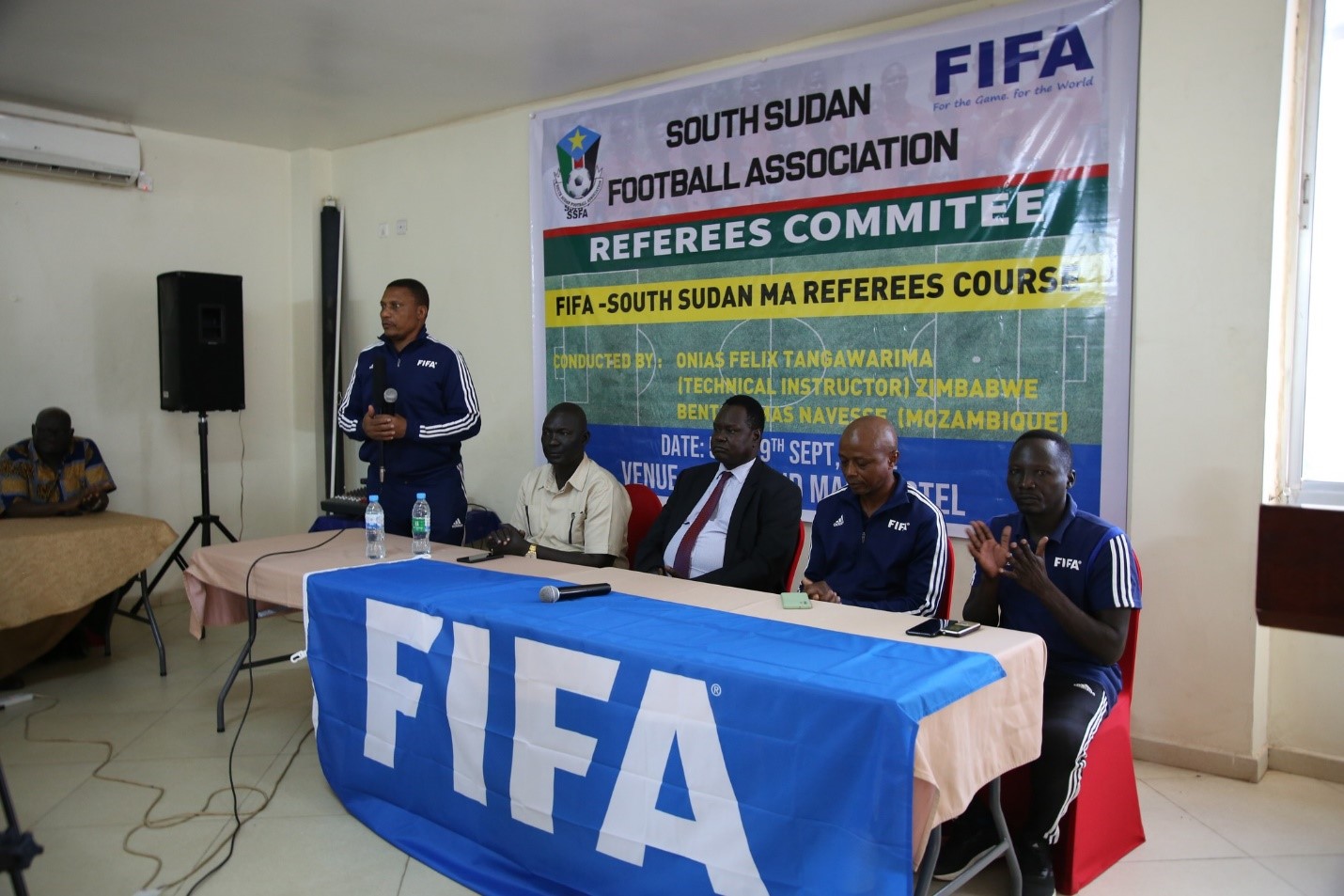 Match officials enrolled on FIFA refresher course