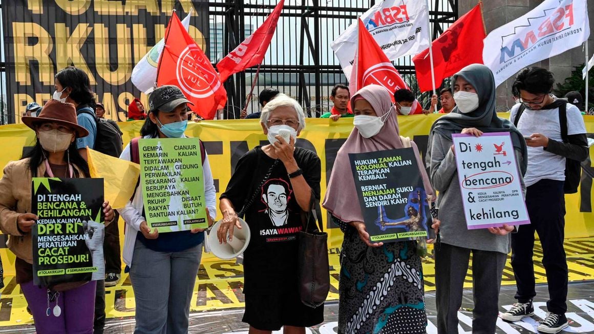 ​Indonesia parliament approves ban on sex outside marriage