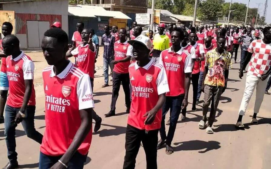 Arsenal fans in Juba fancy chances of EPL glory