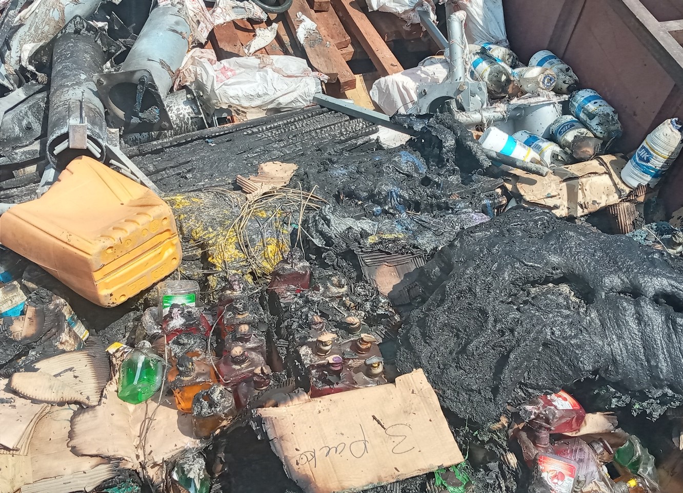 Traders lose over SSP200M in Juba’s boat fire