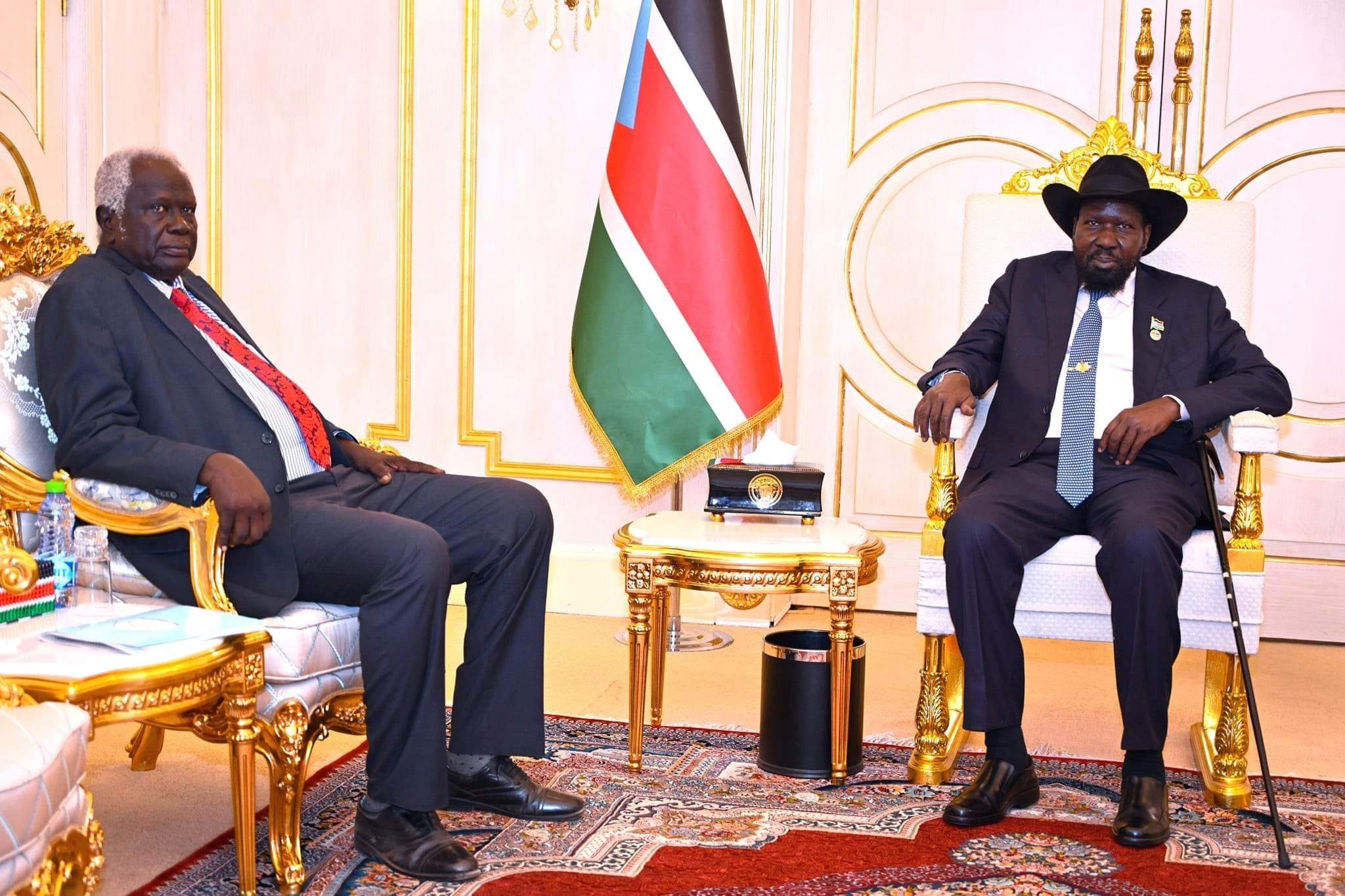Kiir meets electoral commission boss for poll plans