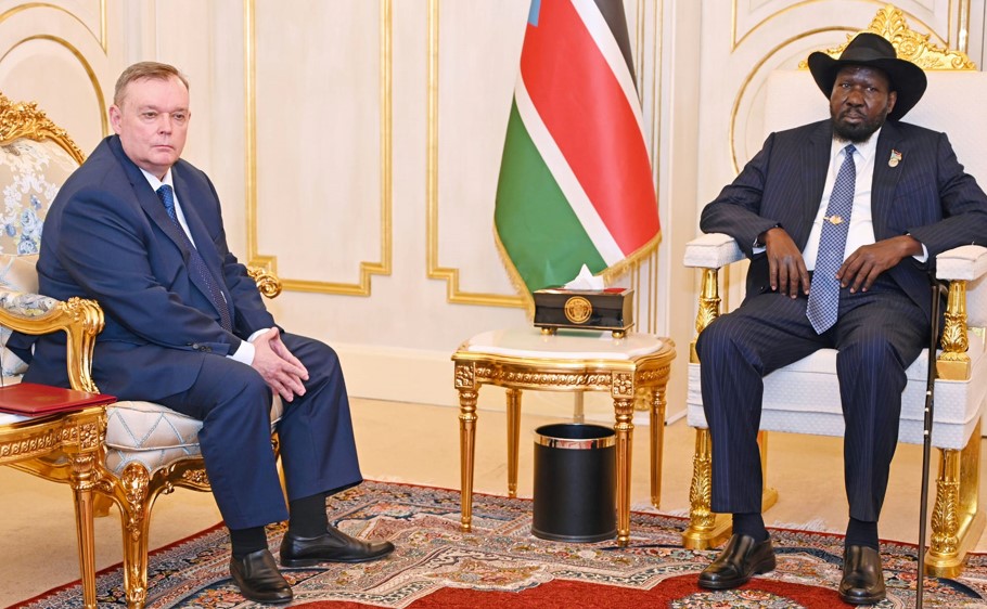 Putin invites Kiir to Africa-Russia summit