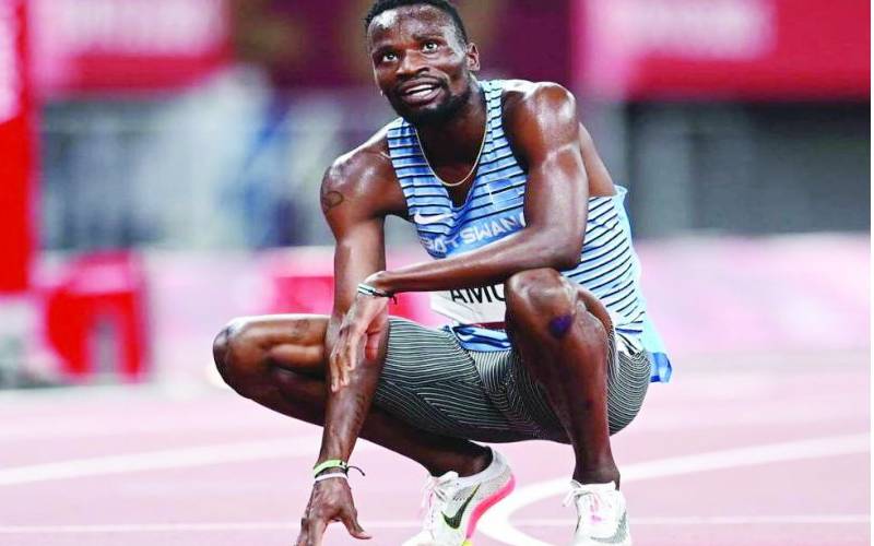 Three-time Olympian Nijel Amos banned for doping￼￼