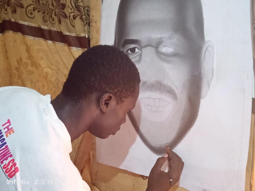 Mayen: artist determined to change the narrative with pencil, charcoal