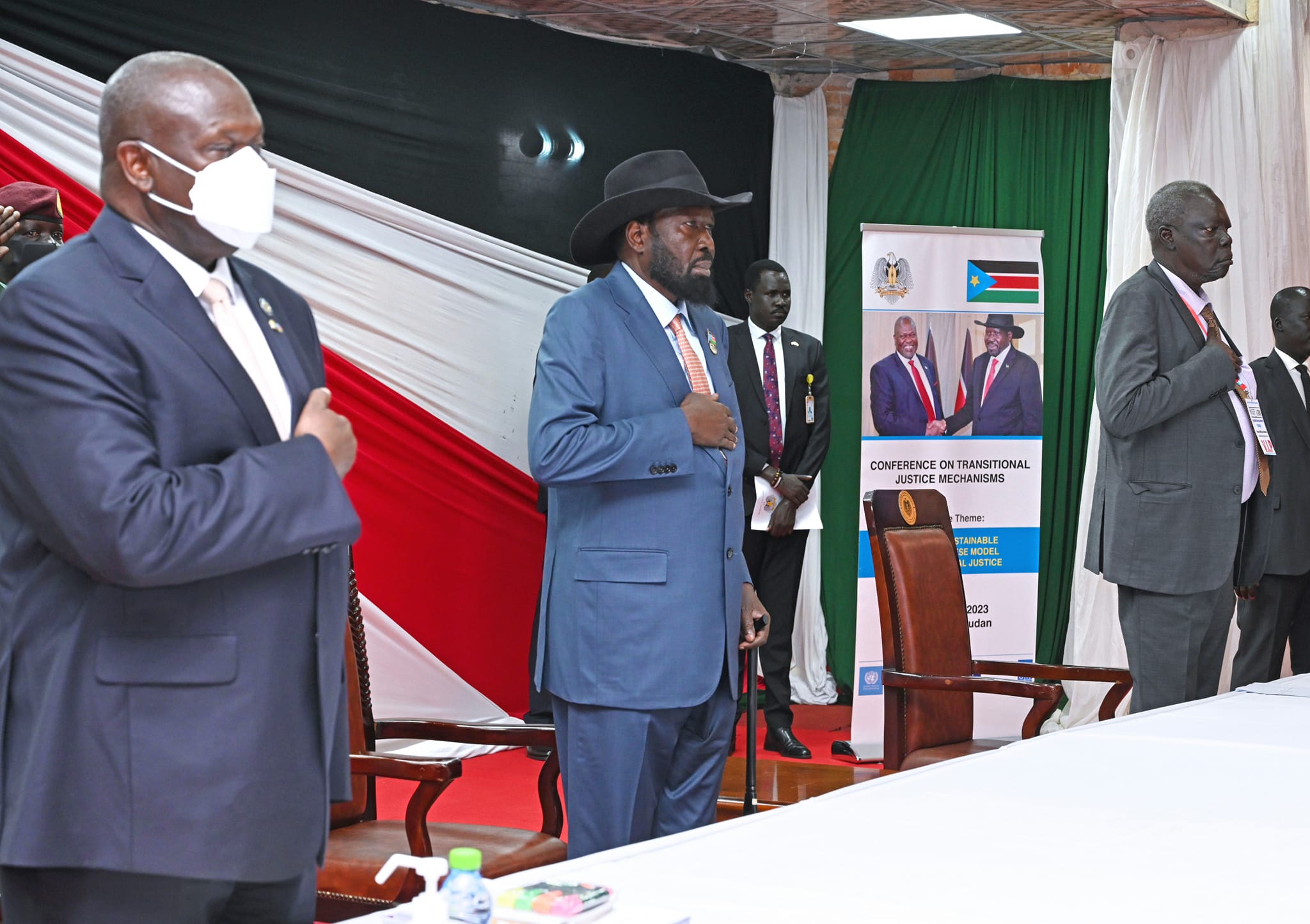 Justice mechanism conference: Kiir, Machar fazed by absence of holdout parties