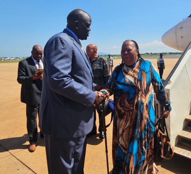 South African minister in Juba for bilateral talks