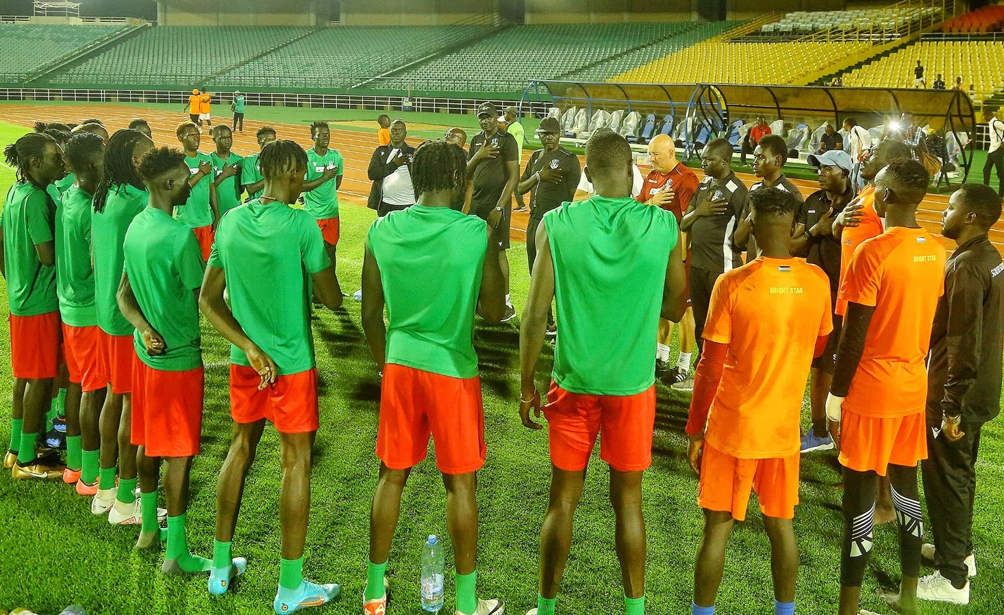 Bright Stars in Kenya for friendly with Harambee Stars