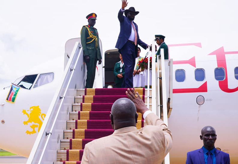 Kiir flies to US for UN summit
