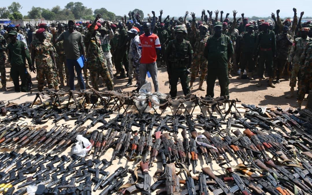 New dilemma kicks in after SSPDF collects over 4,000 illegal firearms