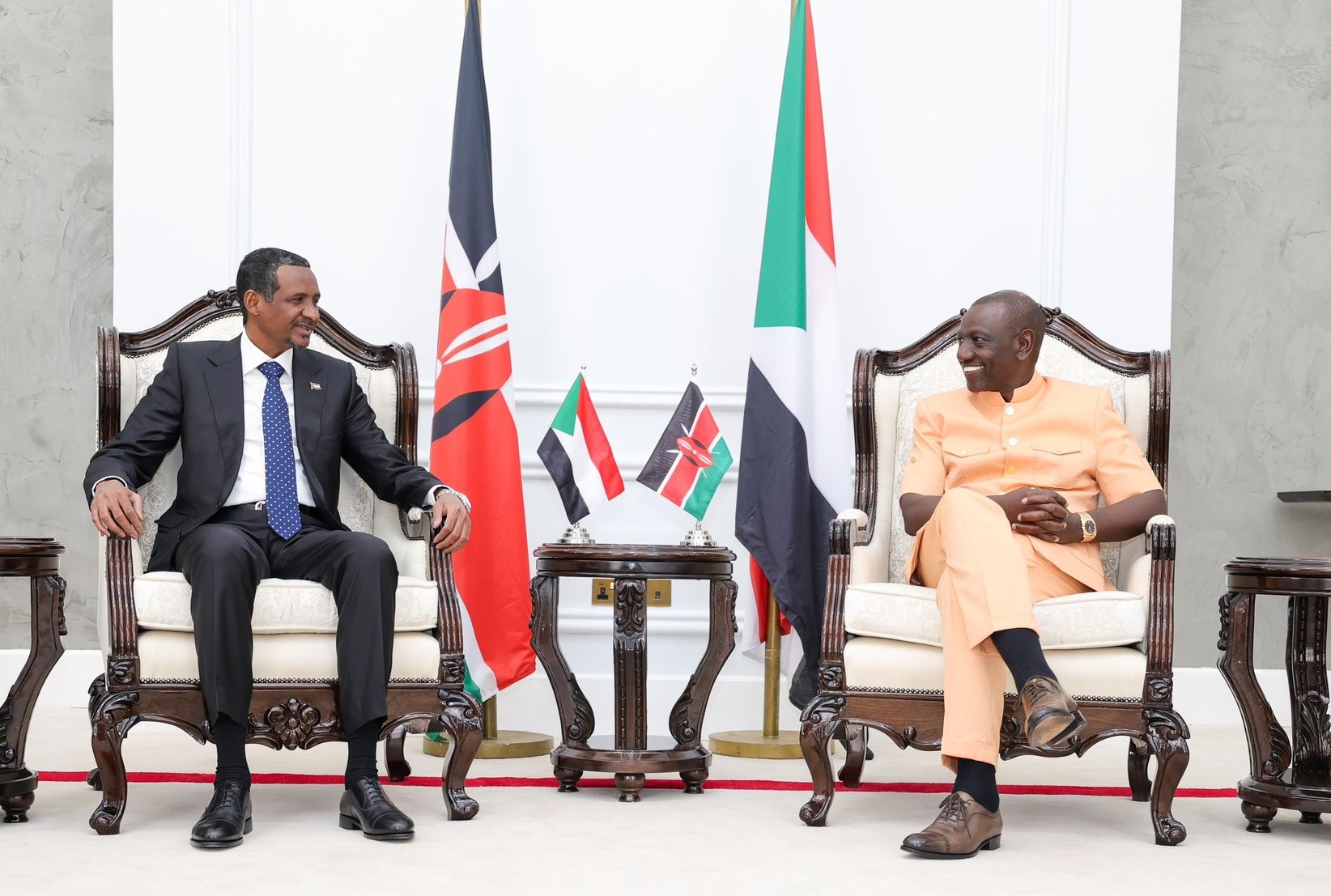 More twist on Sudan peace talks after Ruto meets with Hemedti