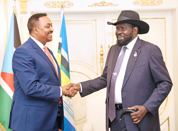 Kiir meets IGAD chief over peace deal progress talks