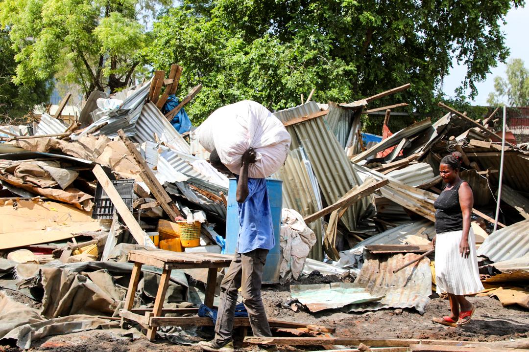 CES evicts squatters in Kator, demolishes houses