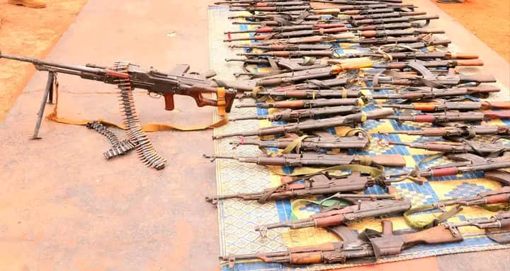 Warrap State collects 57 illicit arms from civilians